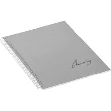 Gri Renk Defter Kareli